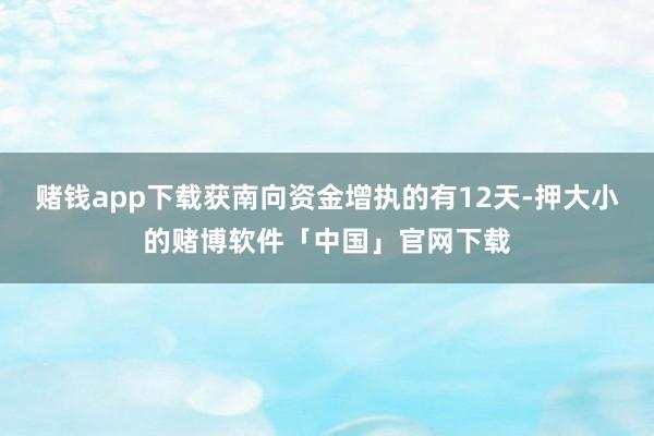 赌钱app下载获南向资金增执的有12天-押大小的赌博软件「中国」官网下载