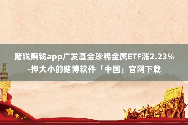 赌钱赚钱app广发基金珍稀金属ETF涨2.23%-押大小的赌博软件「中国」官网下载