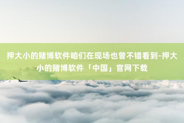 押大小的赌博软件咱们在现场也曾不错看到-押大小的赌博软件「中国」官网下载