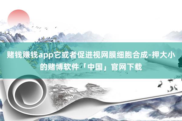 赌钱赚钱app它或者促进视网膜细胞合成-押大小的赌博软件「中国」官网下载